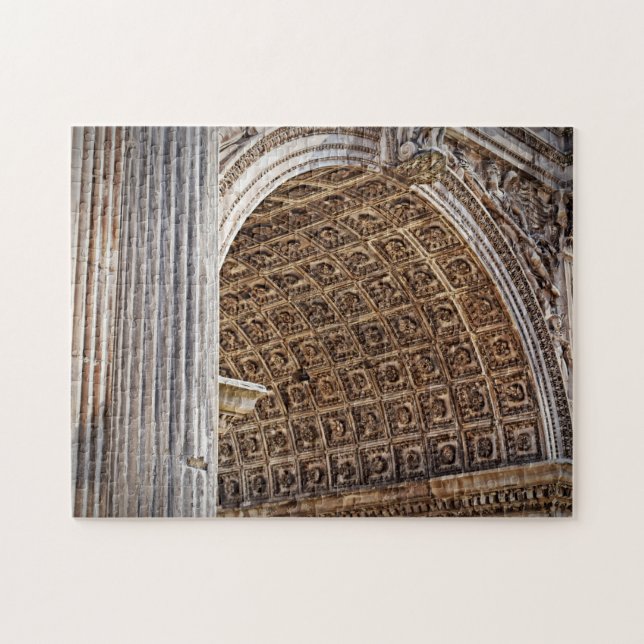 Roman Forum Arch of Septimius Severus Puzzle (Horizontal)