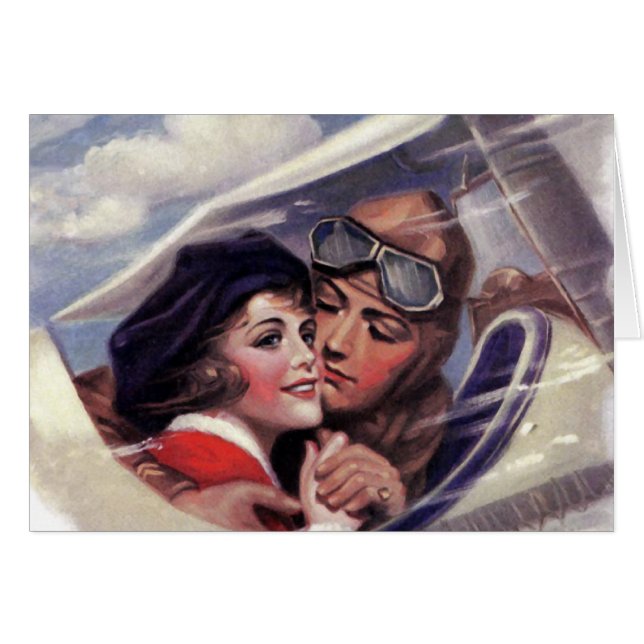 Romance dans le ciel (Devant horizontal)