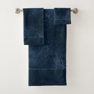 Romance de la marine de minuit   Blue Satiny Grung