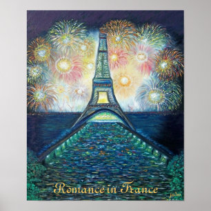 Romance en France Poster imprimé