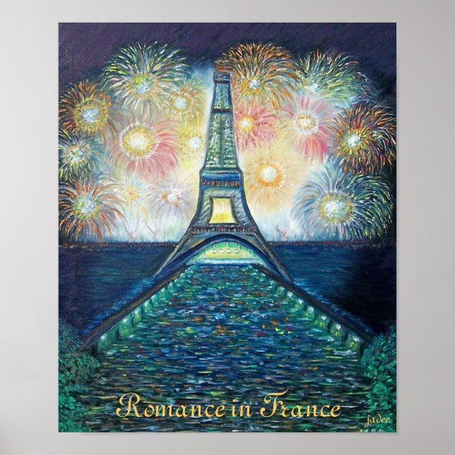 Romance en France Poster imprimé (Devant)