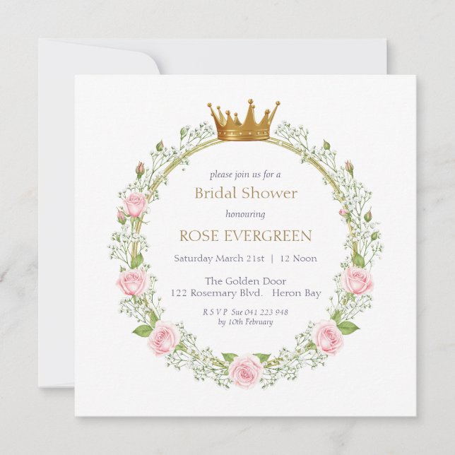 Romance Époustouflant : Roses roses et Gypsophiles (Devant)