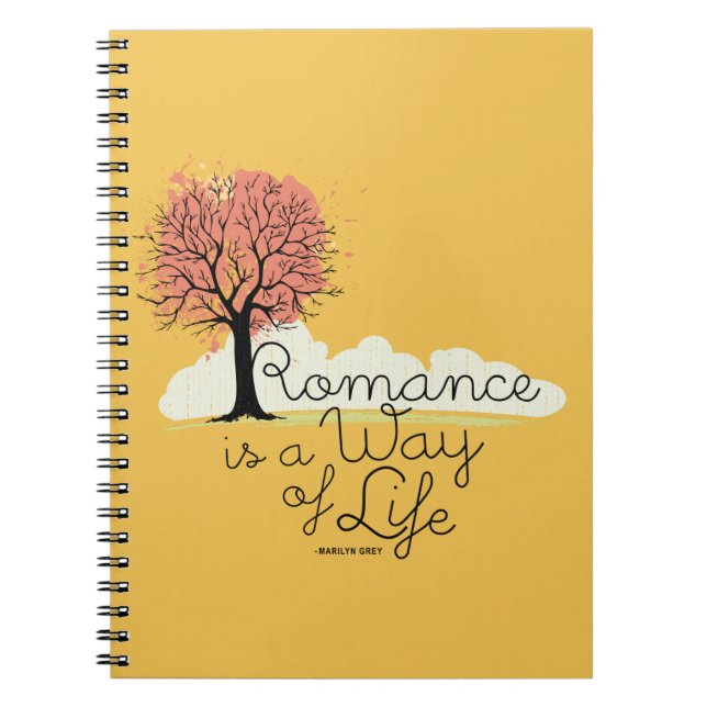 Romance est un carnet de mode de vie (Devant)