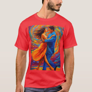 Romance et art : T-shirt d'Art Abstrait