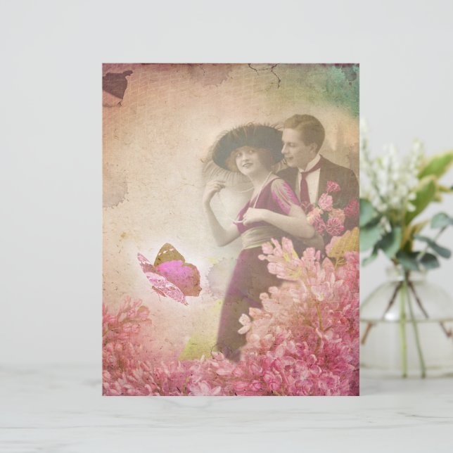 Romance florale vintage (Debout devant)
