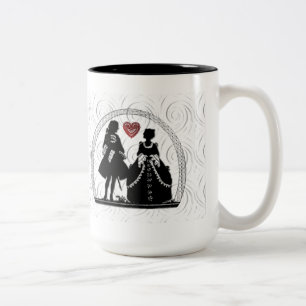 Romance Silhouettes Café Mug