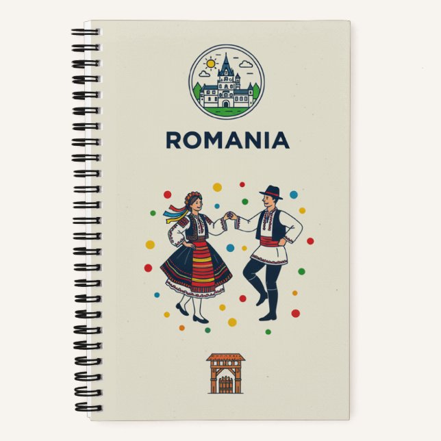 Romania Heritage & Folklore Photo Archive Journal (Recto)