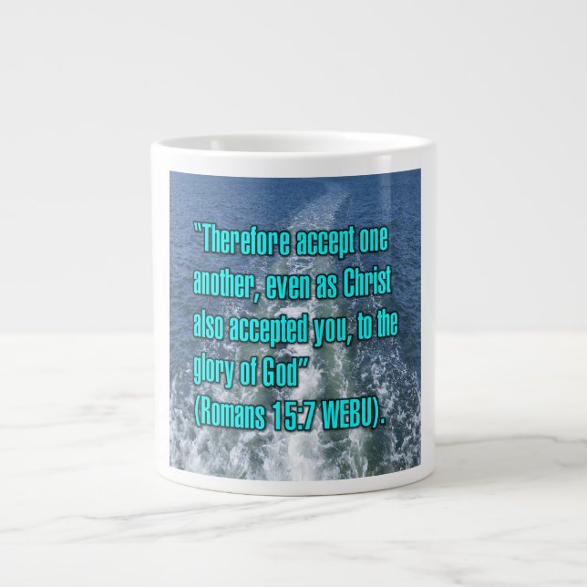 Romans 15:7 WEBU Mug (Devant)