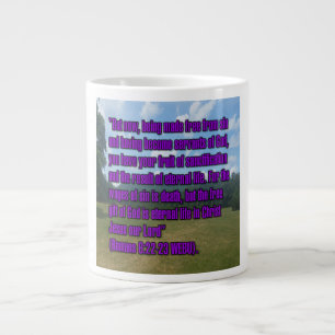 Romans 6:22-23 WEBU Mug