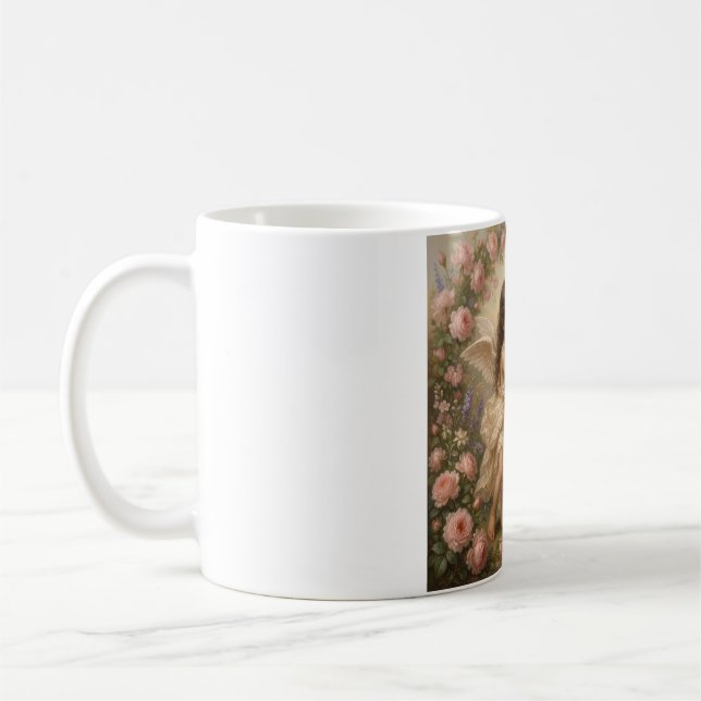 romantic angel mug || gifts for her  (Gauche)