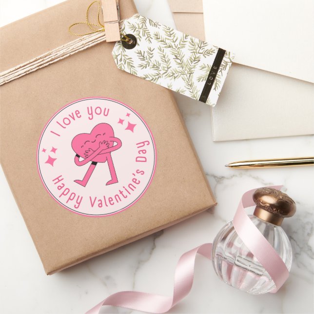 Romantic Heart Sticker (Cadeaux)