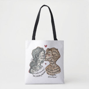 Romantic Love Art Sac Femme Cadeau élégant pour el