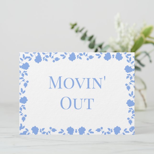 Romantic Soft Pretty Song Noms Cartes de table (Debout devant)