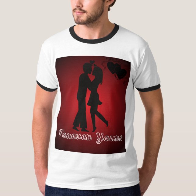 Romantic Valentine’s Day Love T-Shirt (Devant)