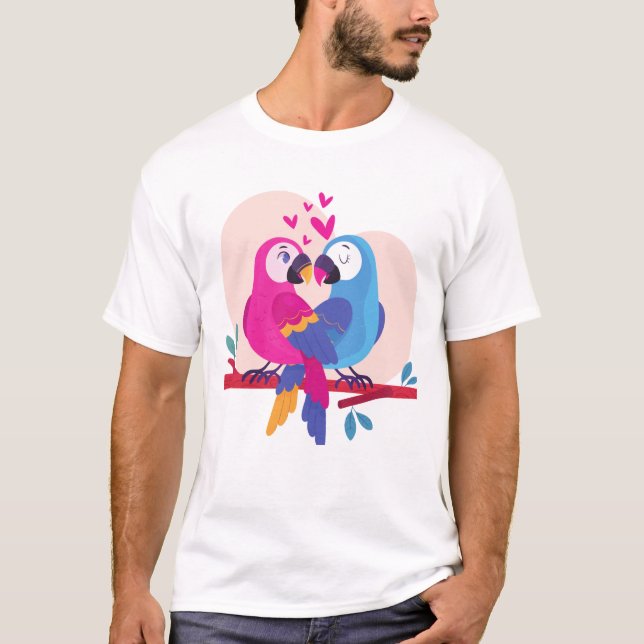 Romantic Valentine’s Day Quote T-Shirt (Devant)