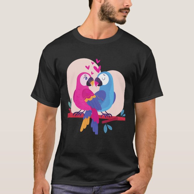Romantic Valentine’s Day Quote T-Shirt  (Devant)
