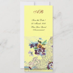 ROMANTİCA Bleu Jaune Programme de Mariage Floral