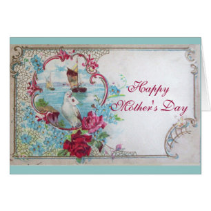 ROMANTICA / COLOMBE BLANCHE AVEC LETTRE FÊTE DES M