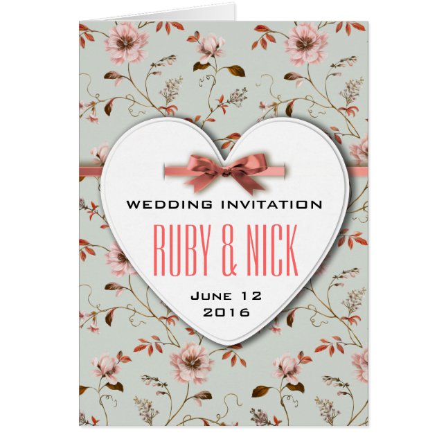 RomanticCharm Vintage Floral Collection Mariage (Devant)