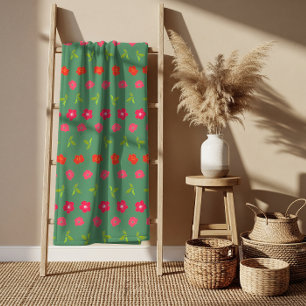 Romantique Colorful Chic Floral Pattern Serviette
