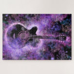 Romantique Guitare Musique Puzzle cadeau<br><div class="desc">Hot Romantic Guitar Music - Magic Sounds - For You - Peinture Art - Choose / Add Your Unique Text / Name / Color - Make Your Special Gift - Redimensionnez et déplacez ou supprimez et ajoutez des éléments / du texte avec l'outil de personnalisation ! Peinture et design par...</div>