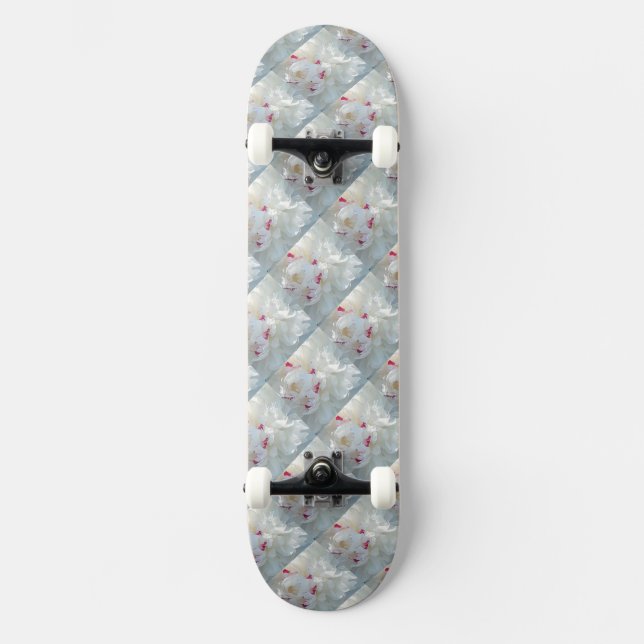 Romantique Multi Paon Skateboard (Recto)