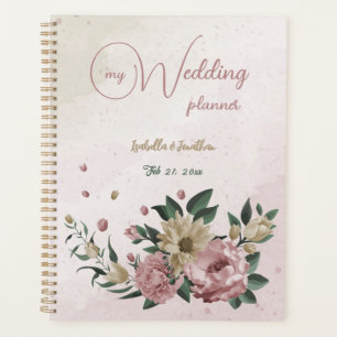 romantique rose & fleurs de champagne mariage