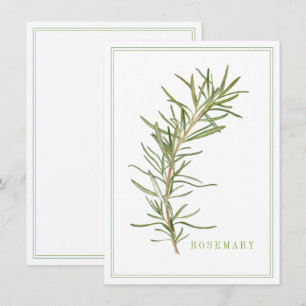ROMARIN FRAIS Carte plate 4,5x6,25