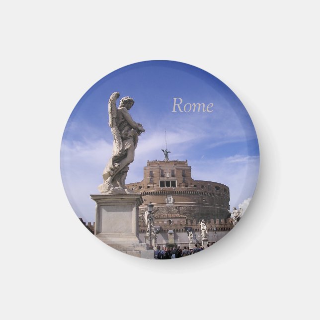 Rome, Castel Sant Angelo Cust. Magnet (Devant)