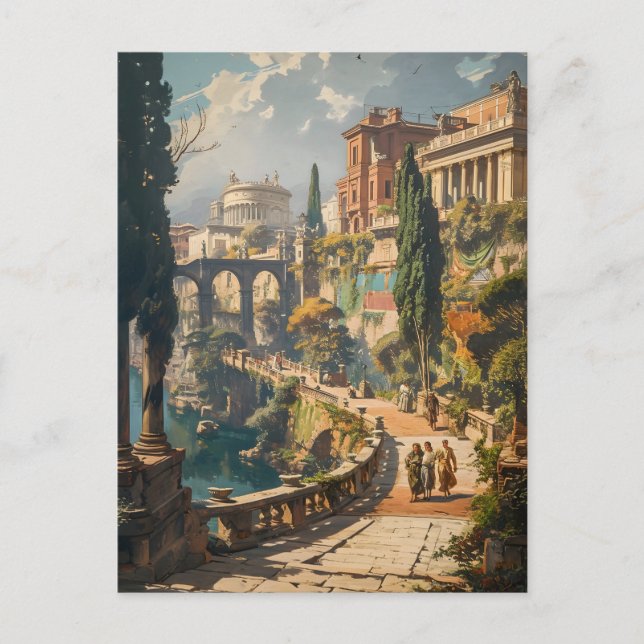 Rome éternelle : Carte postale Vintage (Devant)