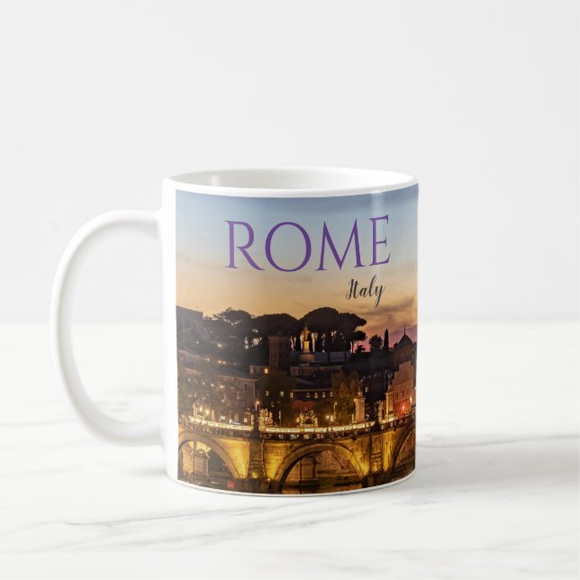 Rome Italie Coffee Mug Cup Pittoresque (Gauche)
