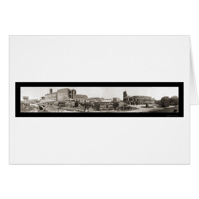 Rome, Italie Colisée Photo 1909 (Devant horizontal)