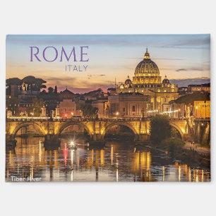 Rome Italie Pittoresque Aimant Voyage Souvenir Cad