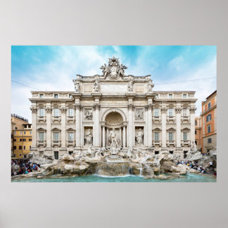 rome italie trevi poster de la fontaine DE 8.99