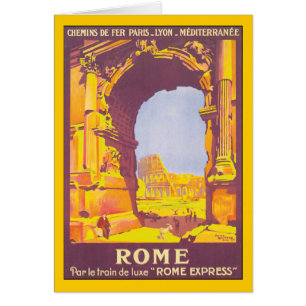 Rome par le train de luxe "Express de Rome"