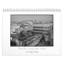 Rome & Venise, Italie - Calendrier 2022