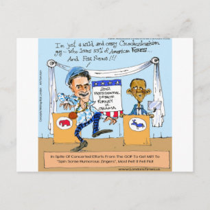 Romney Essaie les Piques sur les Cadeaux et Cartes
