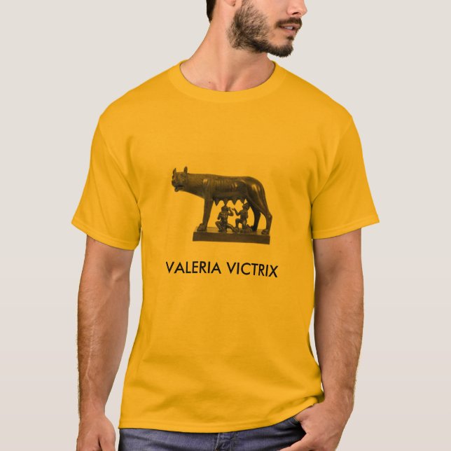 Romulus et Remus. Valeria Victrix. T-shirt (Devant)