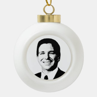 Ron De Santis Céramique Ball Ornement de Noël
