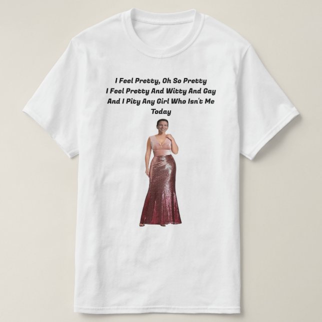 Ron DeSantis en T-shirt Drag (Design devant)