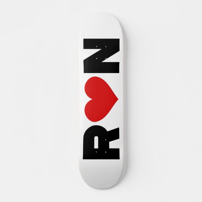 Ron Love Skateboard (Devant)