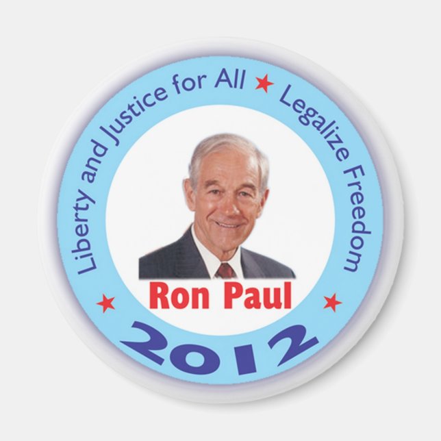 Ron Paul 2012 Magnet (Devant)