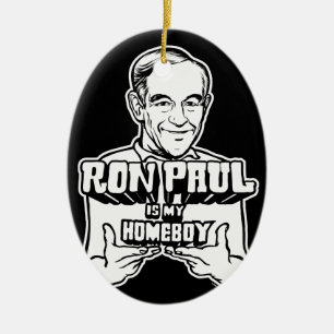 Ron Paul est mon ornement de Homeboy