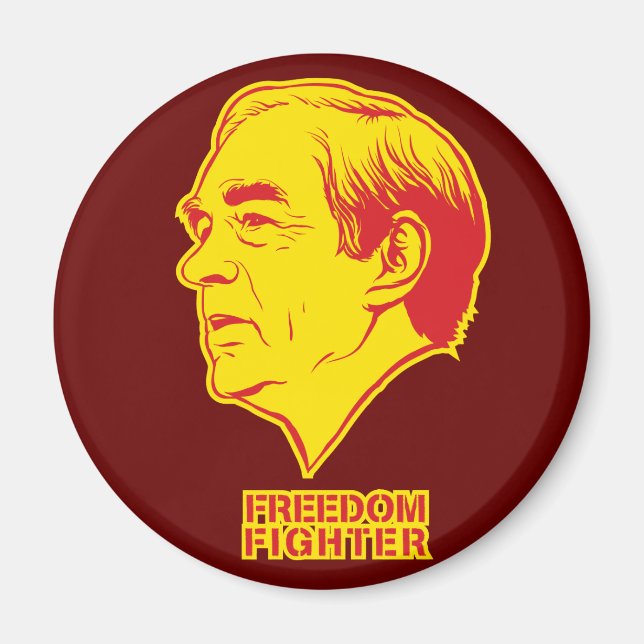 Ron Paul Freedom Fighter Magnet (Devant)