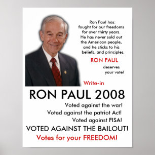 RON PAUL POSTER !