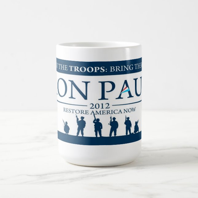 Ron Paul pour la tasse de café de président 2012 (Centre)