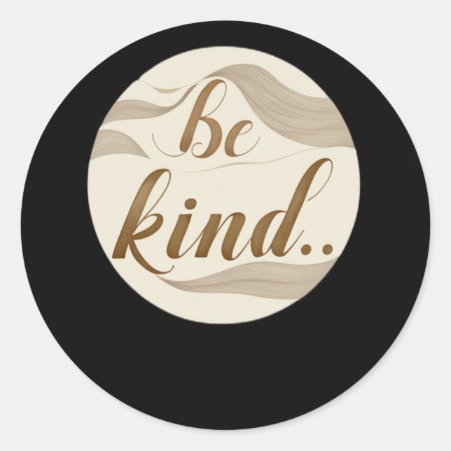 Rond 003 Être Sticker (Devant)