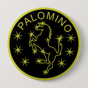 Rond 10 Cm Badge Palomino