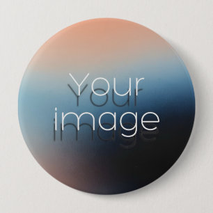 Rond 10 Cm Badge photo personnalisé pour l'anniversaire des e
