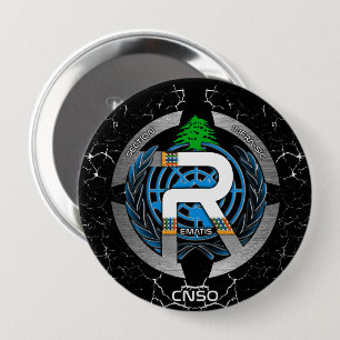 ROND 10 CM BADGE REMAT ONU